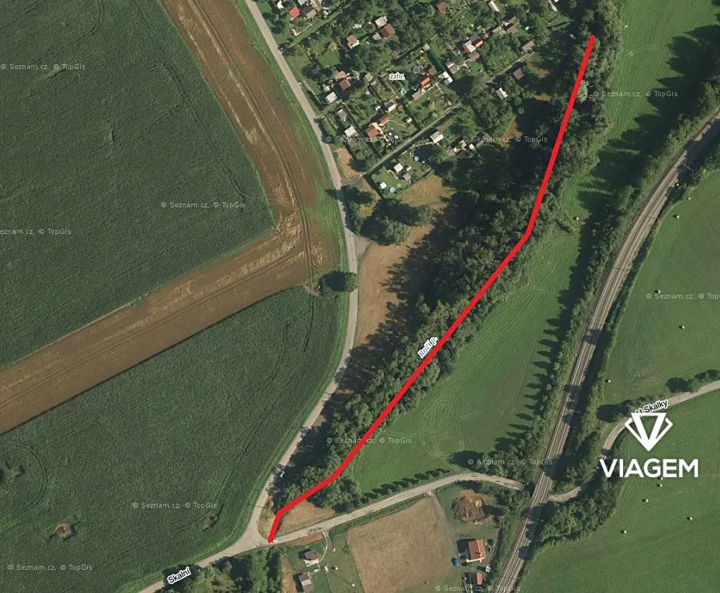 Prodej pole 1433 m²